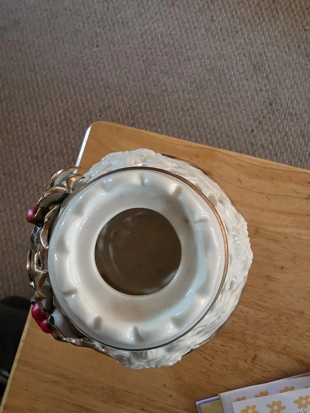 2 Piece Vintage Christmas Fairy Candle Holder